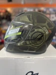 Icon Airflite Blockchain Helmet With Clear And Dark Tint Face Shield Size Medium. Fixed Price $280.00.