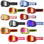 100% Percent Strata 2 Junior Motorcycle Mx Atv Goggles With Mirrored Lens. Fixed Price $39.95.
