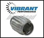 Vibrant Standard Flex Coupling W/ Inner Braid Liner, 3" Dia. 4" Long. Fixed Price $47.99.