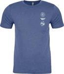 Fly Atom Tee Cool Blue Heather Md. Fixed Price $44.99.