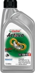 Castrol Act Evo 10W-40 Semi-synthetic Blend 4T 4-STROKE Engine Oil 1QT. Fixed Price $22.71.