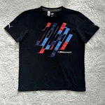 Nwot Puma Bmw Motorsport Graphic Tee Q2 Black Shirt Men Size Lg 596109-01. Fixed Price $18.00.