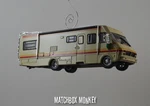 1986 Bounder Class Motorhome Fleetwood Christmas Ornament Rv Breaking Bad Camp. Fixed Price $109.99.