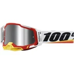 100 Percent Racecraft 2 Goggle - Arsham Red Silver Flash Mirror Lens. Fixed Price $75.00.