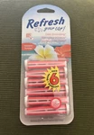 Refresh Your Car Odor Eliminating Vent Stick Air Freshener Hawaiian Sunrise 6 Pk. Fixed Price $8.95.