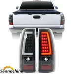 Black Led Tail Lights Brake Lamps For 2003-2006 Gmc Sierra Chevy Silverado 1500. Fixed Price $65.49.