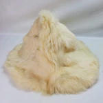 Winter Women Warm White Fox Fur Hat Outdoor Fluffy Funky Bucket. Fixed Price $39.95.