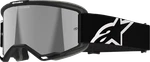 Alpinestars Vision Goggles Black Silver Mirror Lens Motocross 5101825-1456. Fixed Price $65.90.