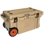 Pelican 80QT Elite Cooler, Wheeled, Tan. Fixed Price $734.53.