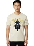 Ride Free Mens Graphic Tee, 100% Cotton, Casual Summer Wear. Fixed Price $23.00.