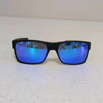 Oakley Twinface Men's Black Frame Blue Mirrored Lightweight Sunglasses. Fixed Price $85.00.
