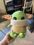 New Grogu The Child Baby Yoda Dog Toy Sitting Plush Mandalorian Star Wars No Tag. Fixed Price $5.99.