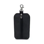 Auony Unisex Genuine Leather Key Case Wallet Pouch Bag 12 7 1.5 Cm, Black. Fixed Price $15.73.