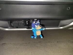 Bluey Dog Bandit Trailer Cover For 2" Hitches. Fixed Price $18.00.