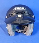 Shoei Rj Platinum Solid Helmet With Padding Chin Strap Matte Black Small. Fixed Price $49.99.