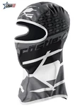 Castle Gray & White Icon Snowmobile Balaclava Facemask 2X Up Helmet 77-131J. Fixed Price $27.99.