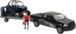 New Ray Toys SS-37426E Pick Up Truck With Polaris Rzr XP1000 1:18 Scale Black. Fixed Price $54.83.