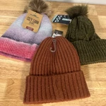 Dsg Cozy Cabin Girls Youth Beanie Hats Pink Green Brown Nwt Lot Of 3. Fixed Price $21.49.