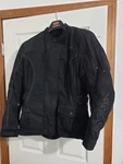 Tourmaster Motive Motorcycle Jacket Women's Size 12-14. Fixed Price $28.42.
