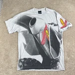 Fmf Racing Mens Factory 4.1 Exhaust Graphic T-shirt Gray Large Motocross Mx Tee. Fixed Price $30.00.