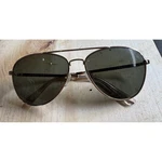 Vonzipper Farva Sunglasses Gold Aviator Frame Grey Green Lens Vz Sport. Fixed Price $45.00.