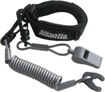 Atlantis Pwc Pro Floating Wrist/jacket Lanyard With Whistle A8134PFW Silver Osfm. Fixed Price $37.95.