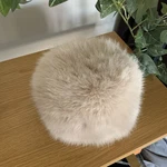 Beige Cream Russian Faux Fox Fur Winter Bucket Hat Women. Fixed Price $42.00.