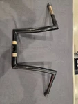 Todds Cycle 12 Inch Black Part# 0601-3986 1-1/4" Touring Handlebar. Fixed Price $199.00.