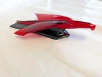 1953 1954 Chevrolet Truck Accesory Red Hood Ornament, Usa Quality Reproduction. Fixed Price $295.00.