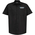 Throttle Threads Drag Specialties Shop Shirt (black) 2XL. Fixed Price $72.00.