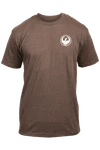 New Dragon Alliance Icon Chest Tee Brown Heather. Fixed Price $27.95.