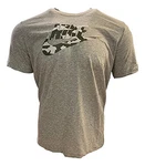 Nike Men's Icon Futura Tee Grey Camo Sz Medium DR0556-063. Fixed Price $14.99.