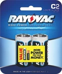 Rayovac RAV814-2 Pack Of C2 C-2 Size Alkaline Disposable Battery Batteries. Fixed Price $17.64.