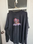 Lethal Threat Men Skull Jester T-shirt Feeling Lucky Long Sleeve Black. Fixed Price $17.00.