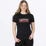 Fxr Racing Women's Black/muted Melon Podium Premium T-shirt 241412-1093-07. Fixed Price $32.99.