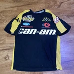 Kappa Can-am Racing Shirt Mens Medium Black Yellow Ford 32 Offroad Graphic Tee. Fixed Price $18.99.