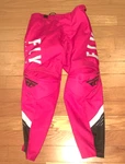 Fly Racing Youth F-16 Pants Red Sz 26***NEW Withouttags***. Fixed Price $35.00.
