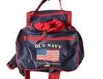Dog Backpack Large Blue Harness With Saddlebags Old Navy American Flag. Fixed Price $25.00.