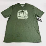 Polaris Men's Stamp Tee T-shirt Olive Green Size Xl New. Fixed Price $17.15.