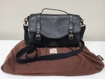 Indian Motorcycle Messenger Black Leather Crossbody Handbag Purse Polaris. Fixed Price $106.40.