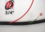 3/4" Flexo Braided Cable Sleeving Wrap, Split Loom, Techflex F6N0.75BK. Fixed Price $22.28.