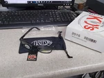Nos Kds Motorcycle Sunglasses Clear Lens & Pouch 2015. Fixed Price $8.46.