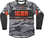 Icon Tiger Blood Jersey Medium Gray Camo 2824-0092. Fixed Price $40.00.