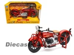 New Ray Motorcycles 1:12 1930 Indian 4 Red Diecast Model 58223 Box. Fixed Price $13.99.