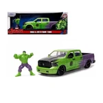 99726 By Jada 1:24 Hulk & 2014 Ram 1500 Marvel Avengers Die-cast Green/purple. Fixed Price $39.99.