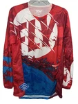 Fly Racing Kinetic Jersey Mx Riding Shirt Offroad Gear Atv Motocross Men Red. Fixed Price $15.00.