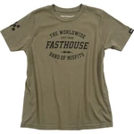 Fasthouse Coalition Youth Tee Army Green Sz Xl. Fixed Price $24.00.