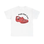 Jingle Bell Croc Tee Shirt With Holiday Graphic X-mas Theme Funny Winter Top. Fixed Price $11.88.