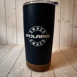 Polaris Cork Bottom Travel Mug. Fixed Price $12.00.