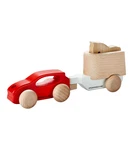 Porsche Cayenne Wooden Car With Horse Trailer. Fixed Price $88.66.